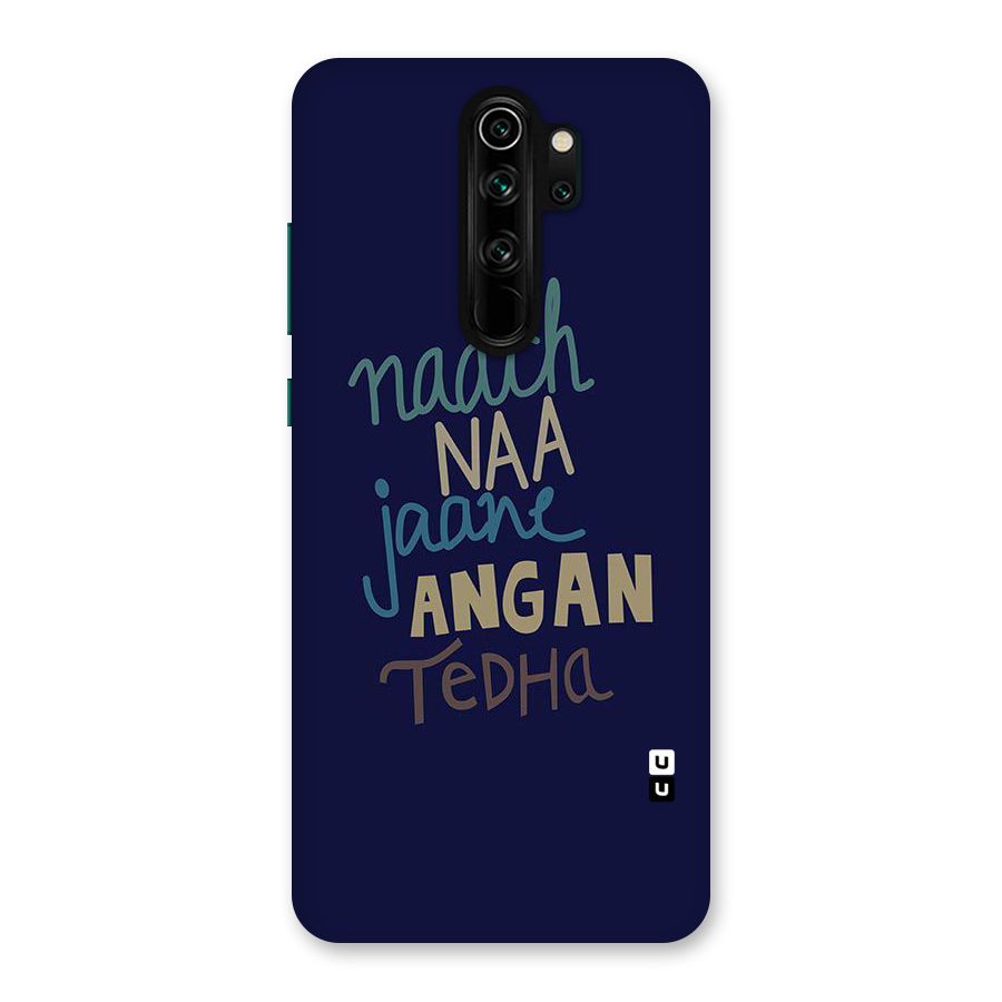 Dance Words Back Case for Redmi Note 8 Pro