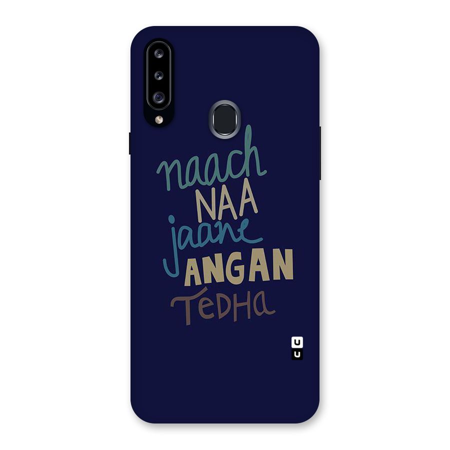 Dance Words Back Case for Samsung Galaxy A20s