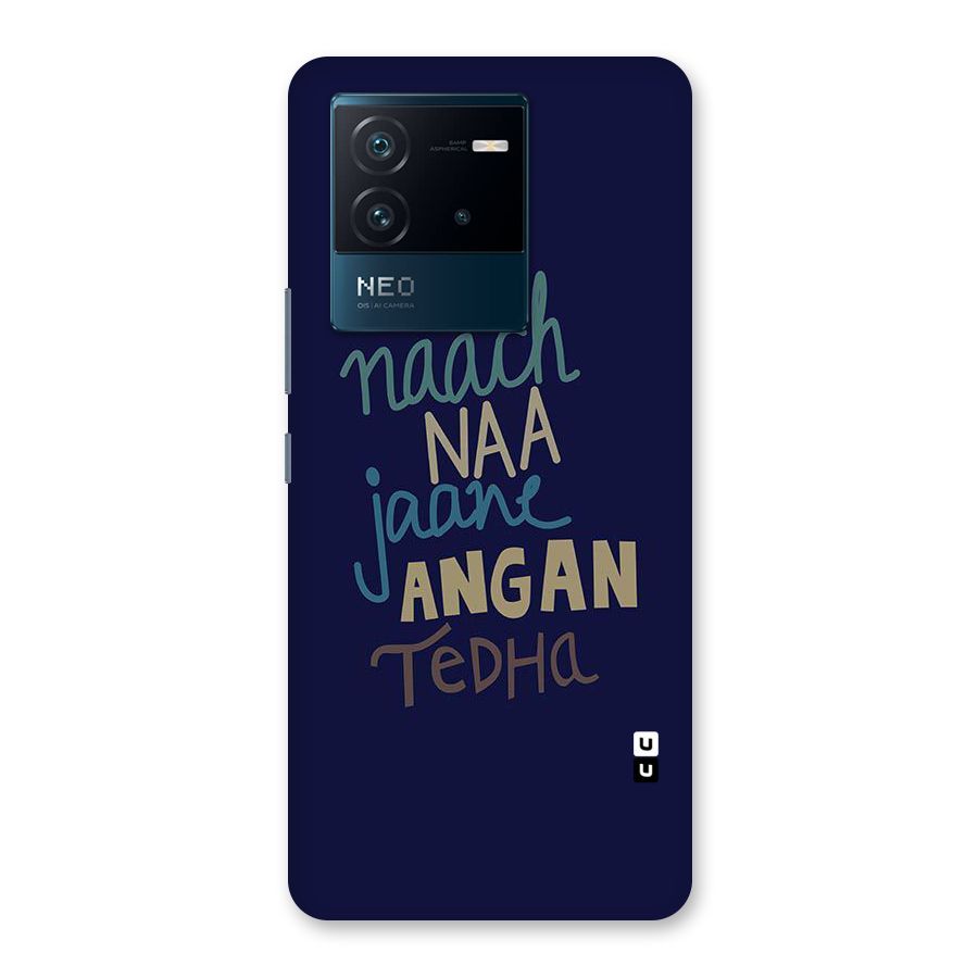 Dance Words Back Case for Vivo iQOO Neo 6 5G