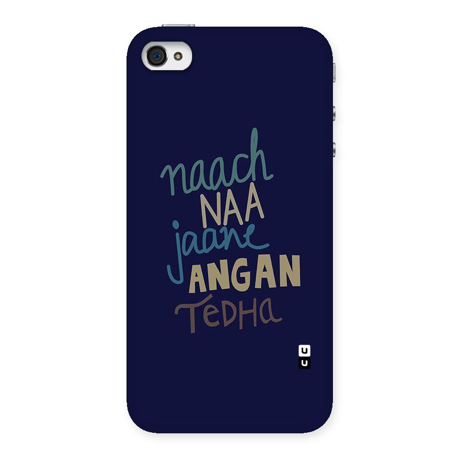 Dance Words Back Case for iPhone 4 4s