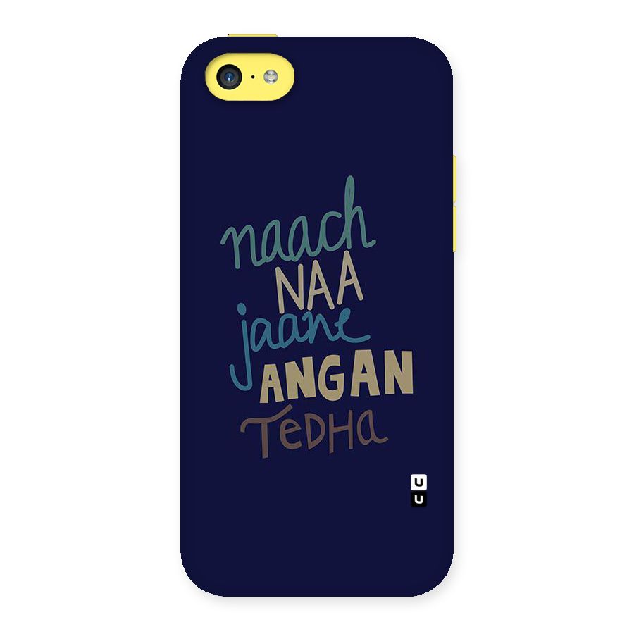 Dance Words Back Case for iPhone 5C