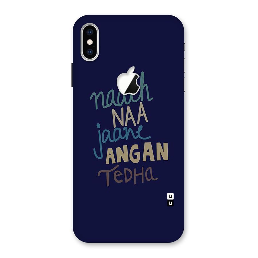 Dance Words Back Case for iPhone XS Max Apple Cut