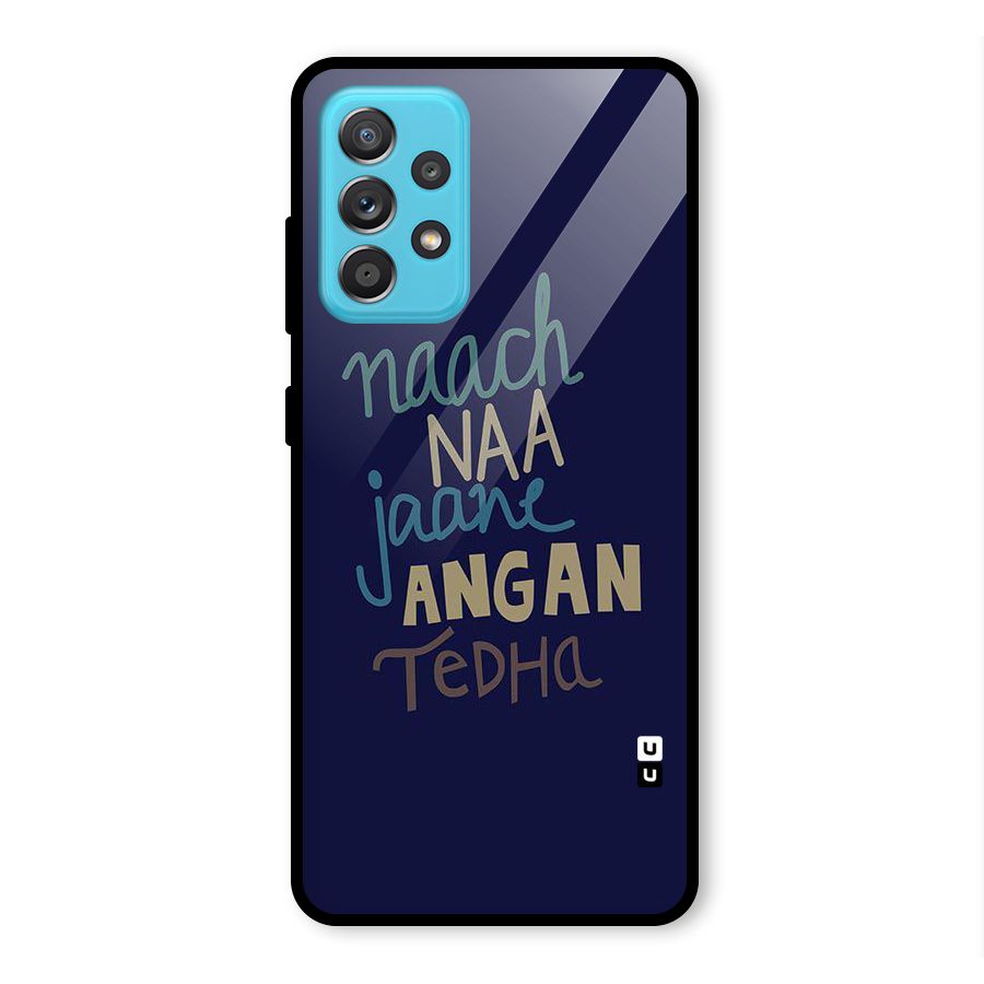 Dance Words Glass Back Case for Galaxy A52