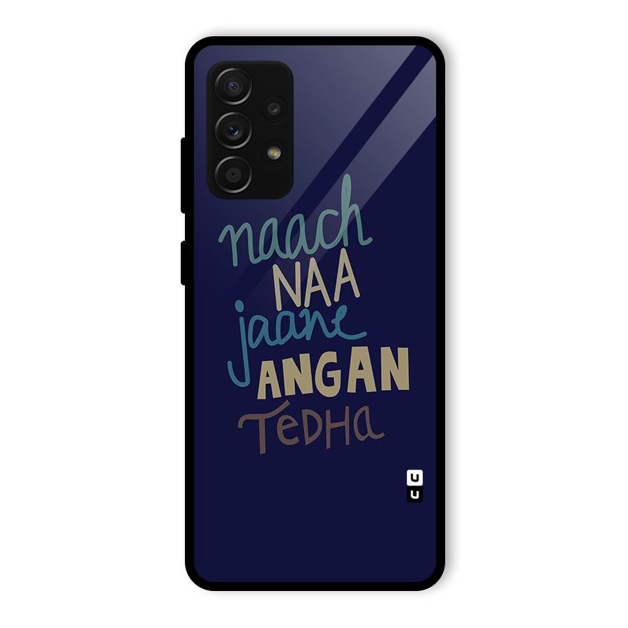 Dance Words Glass Back Case for Galaxy A53 5G
