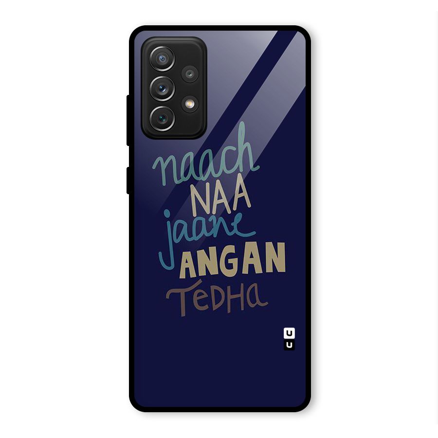Dance Words Glass Back Case for Galaxy A72