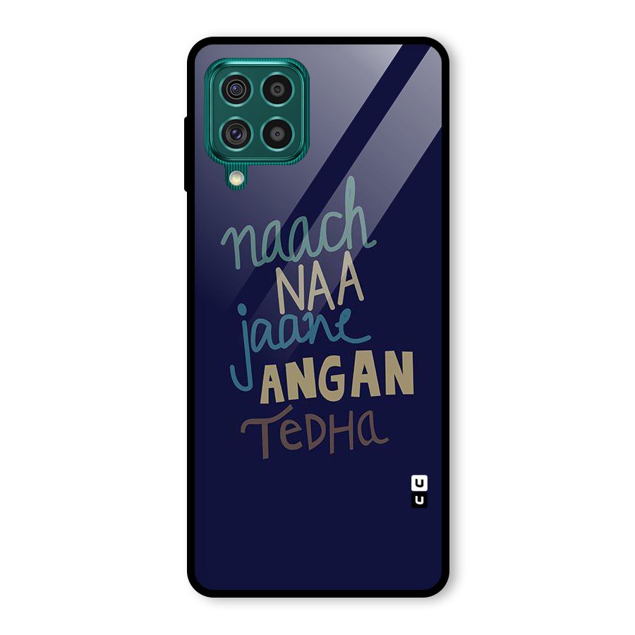 Dance Words Glass Back Case for Galaxy F62