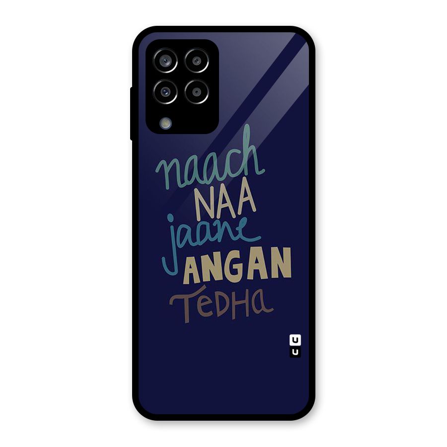 Dance Words Glass Back Case for Galaxy M33
