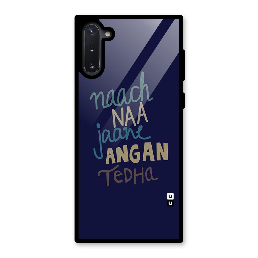 Dance Words Glass Back Case for Galaxy Note 10