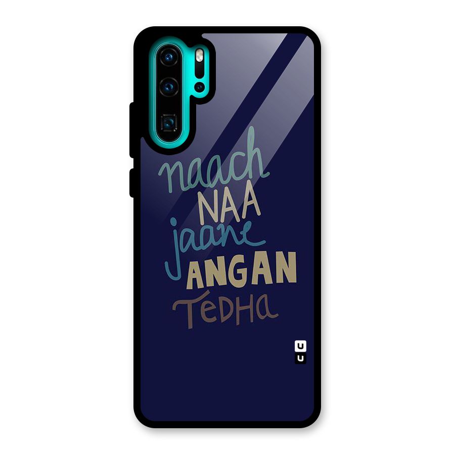 Dance Words Glass Back Case for Huawei P30 Pro