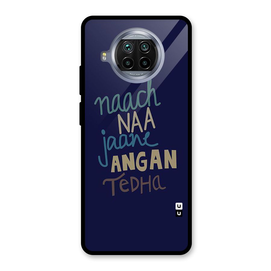 Dance Words Glass Back Case for Mi 10i