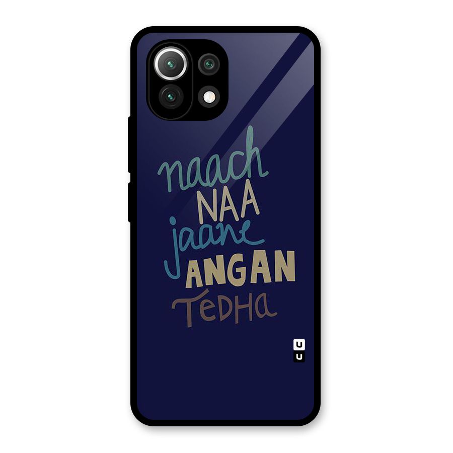 Dance Words Glass Back Case for Mi 11 Lite