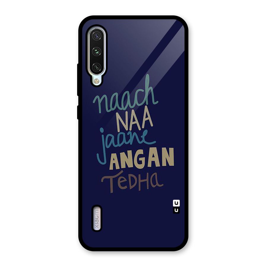 Dance Words Glass Back Case for Mi A3