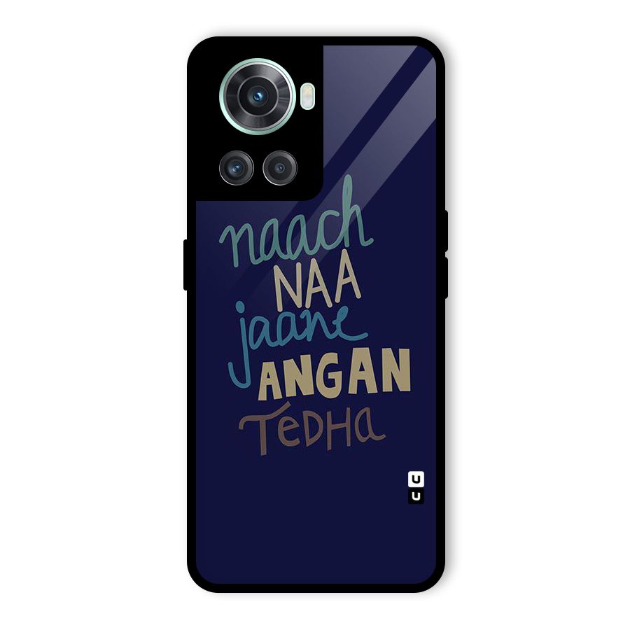 Dance Words Glass Back Case for OnePlus 10R