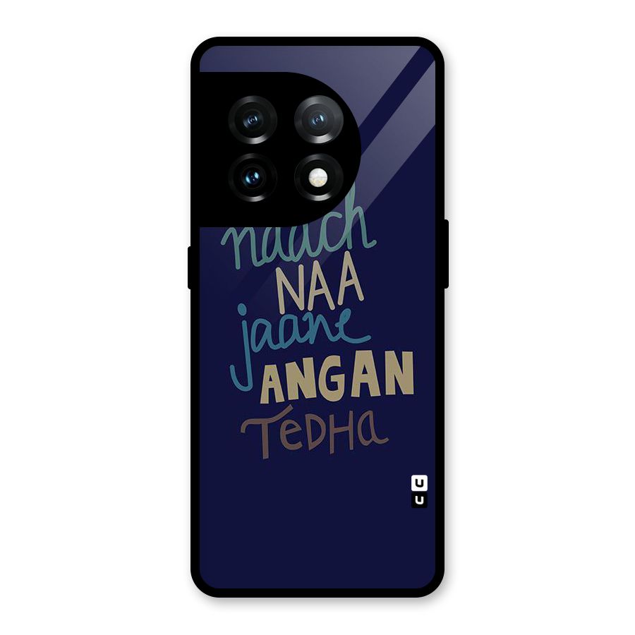 Dance Words Glass Back Case for OnePlus 11