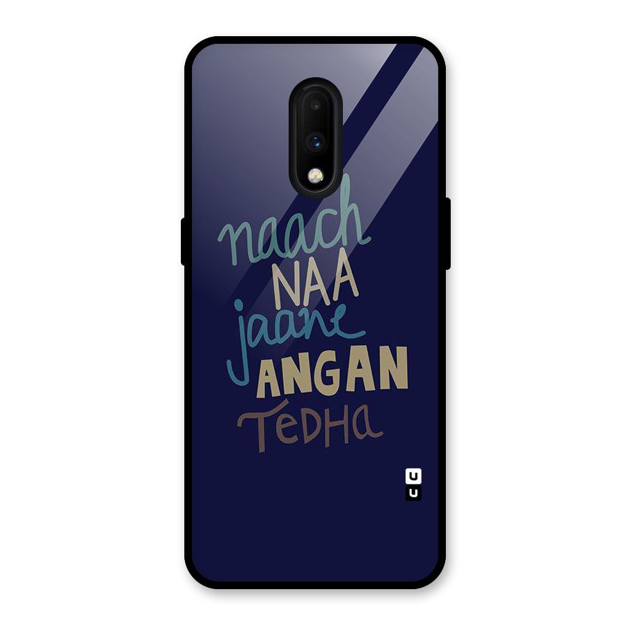 Dance Words Glass Back Case for OnePlus 7