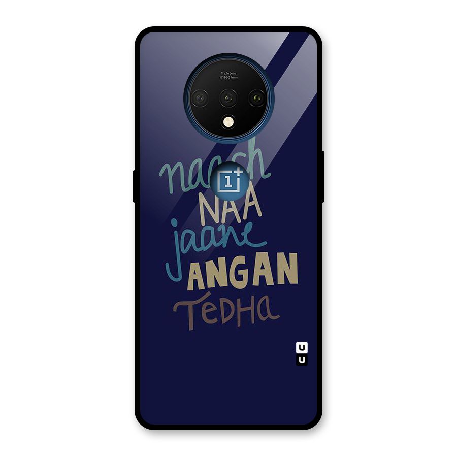 Dance Words Glass Back Case for OnePlus 7T