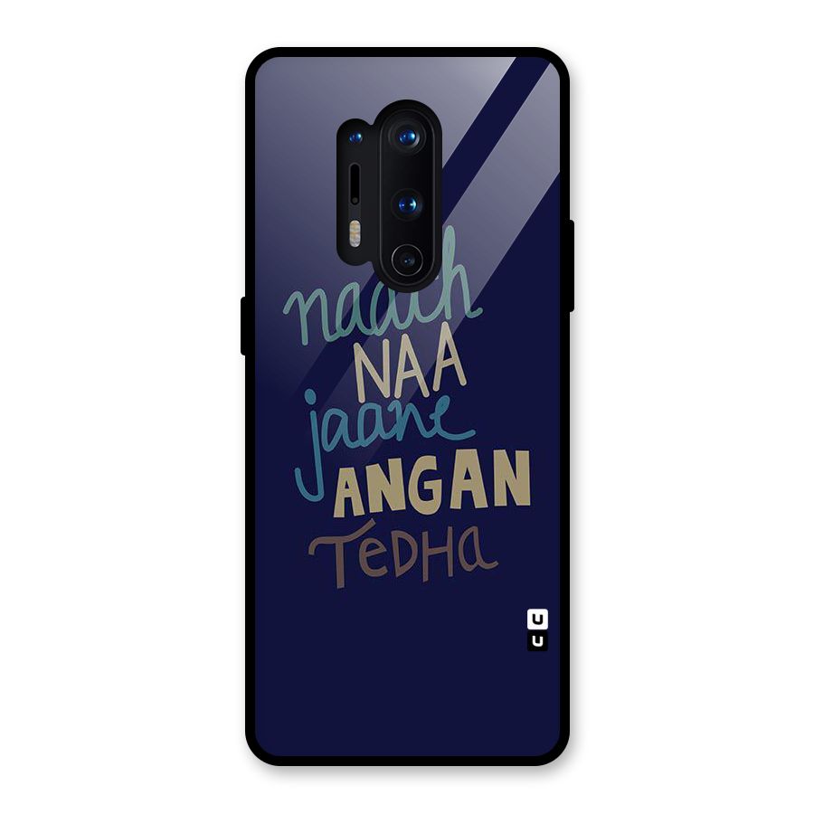Dance Words Glass Back Case for OnePlus 8 Pro