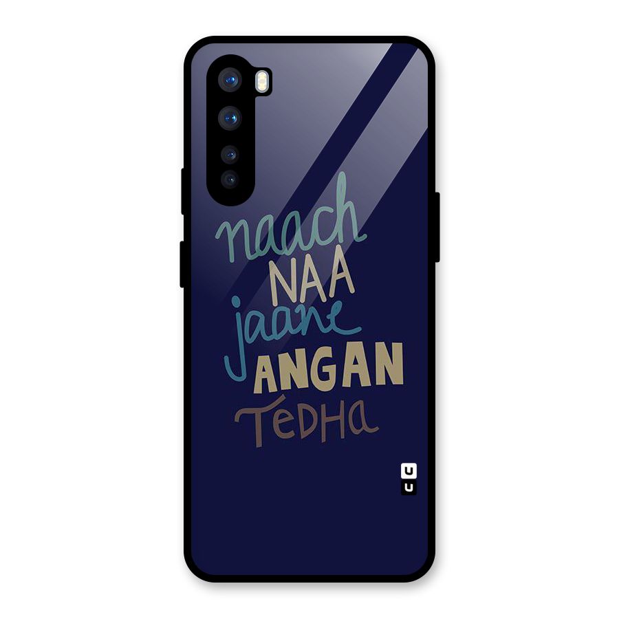 Dance Words Glass Back Case for OnePlus Nord