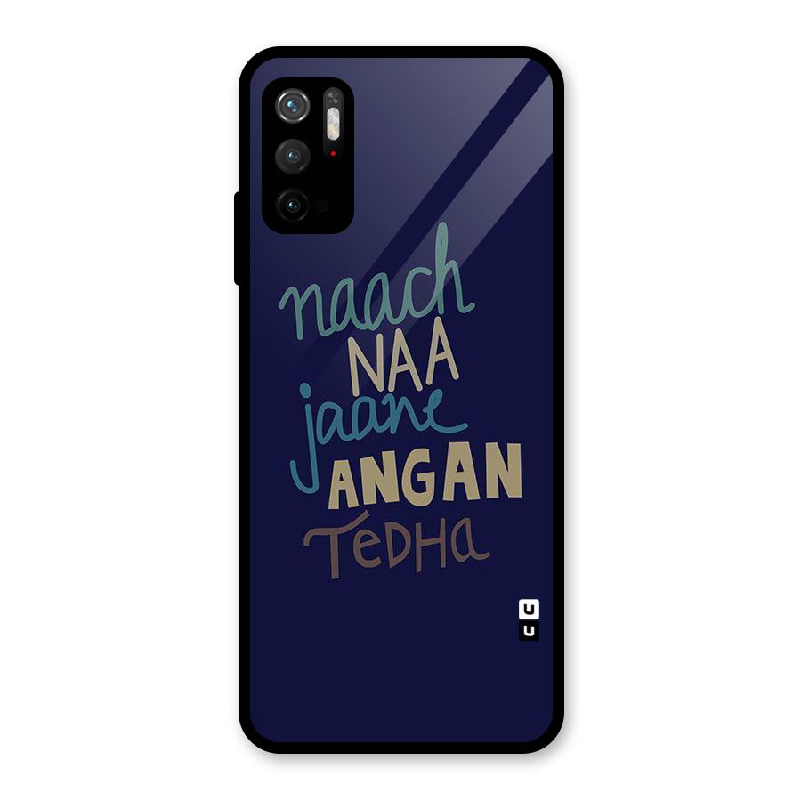 Dance Words Glass Back Case for Poco M3 Pro 5G