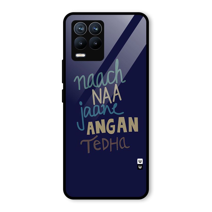Dance Words Glass Back Case for Realme 8 Pro