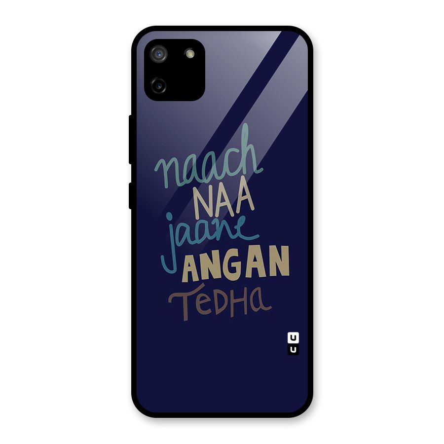 Dance Words Glass Back Case for Realme C11