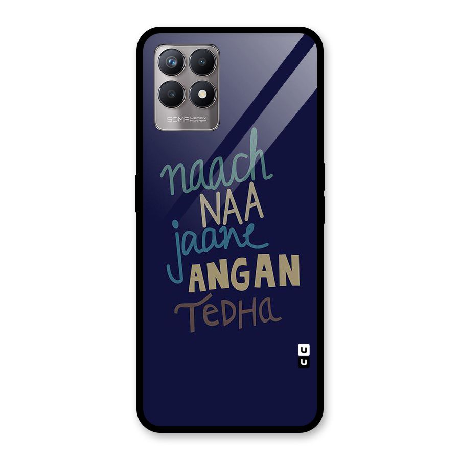 Dance Words Glass Back Case for Realme Narzo 50