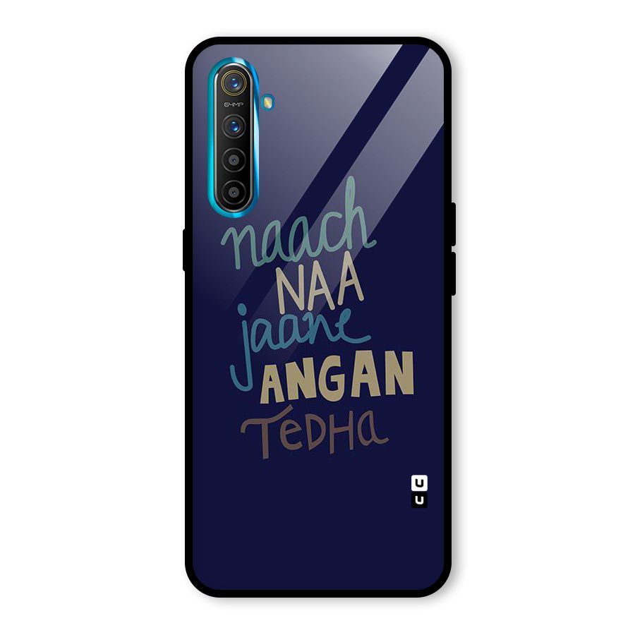 Dance Words Glass Back Case for Realme X2