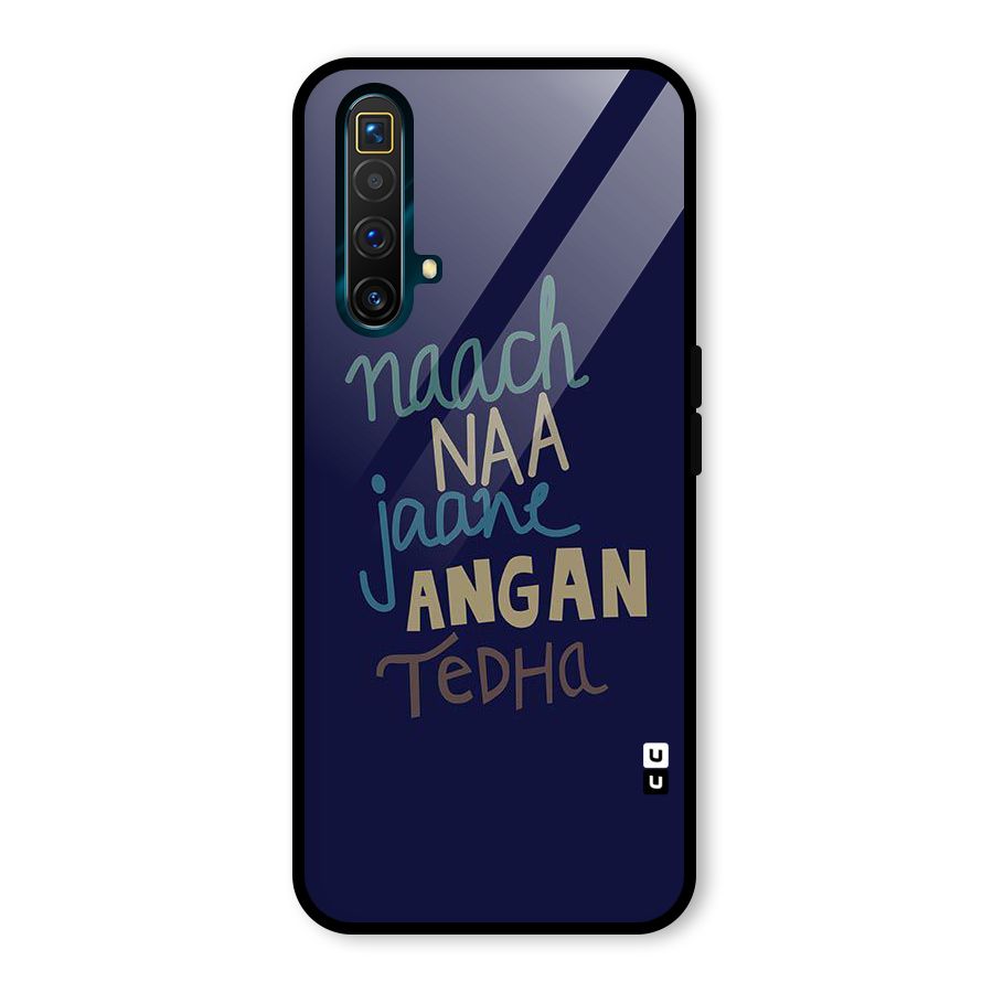 Dance Words Glass Back Case for Realme X3 SuperZoom