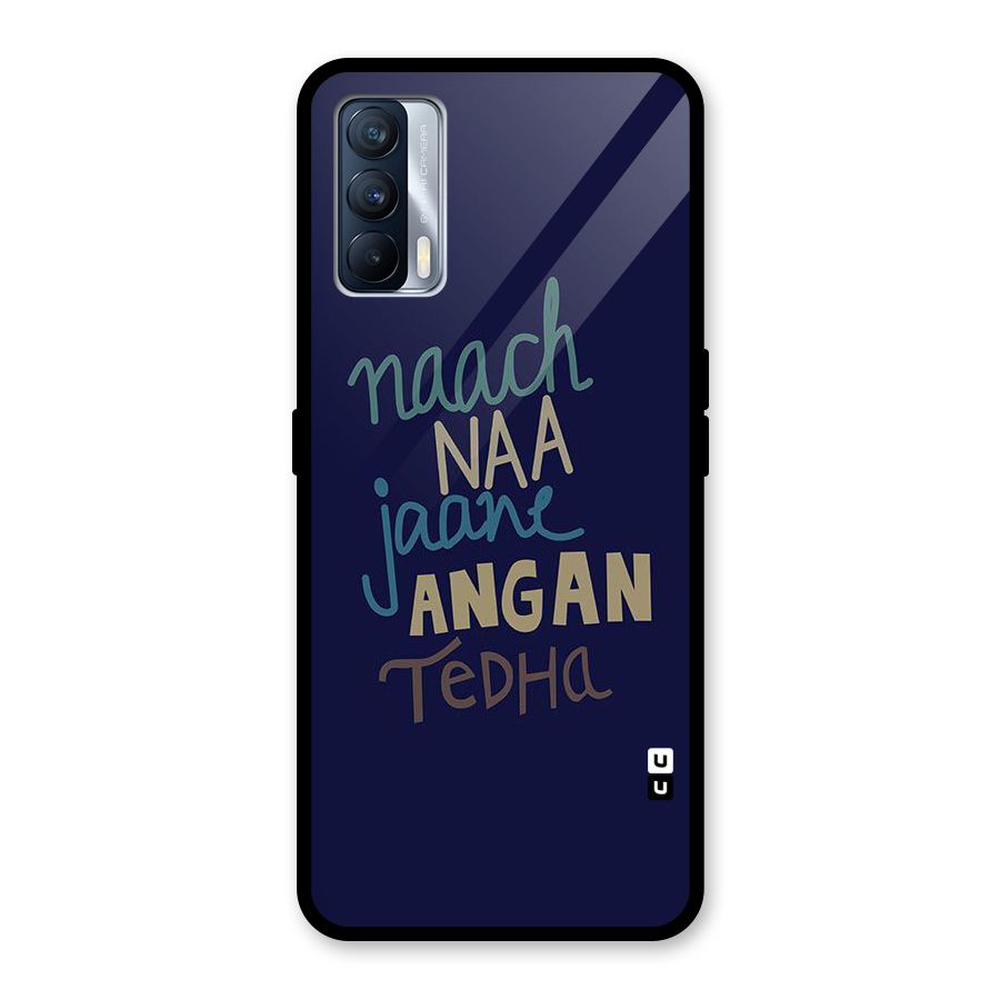 Dance Words Glass Back Case for Realme X7