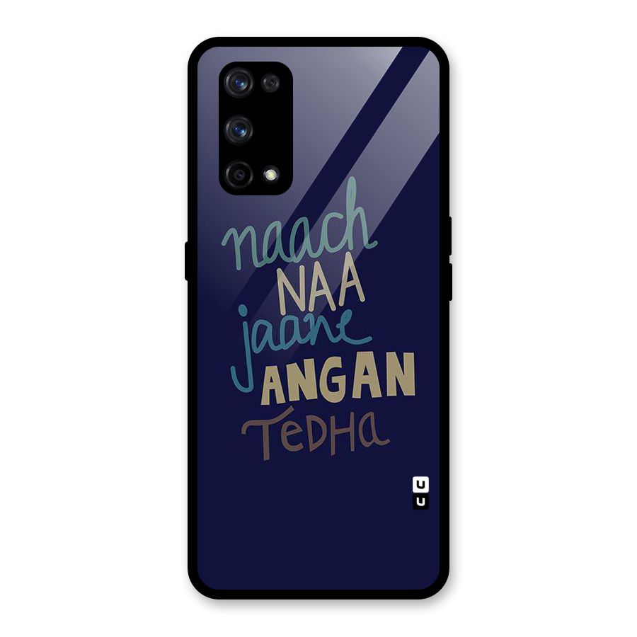 Dance Words Glass Back Case for Realme X7 Pro