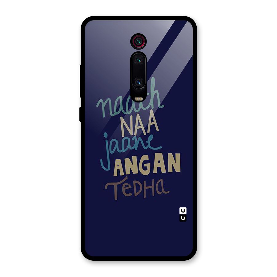 Dance Words Glass Back Case for Redmi K20