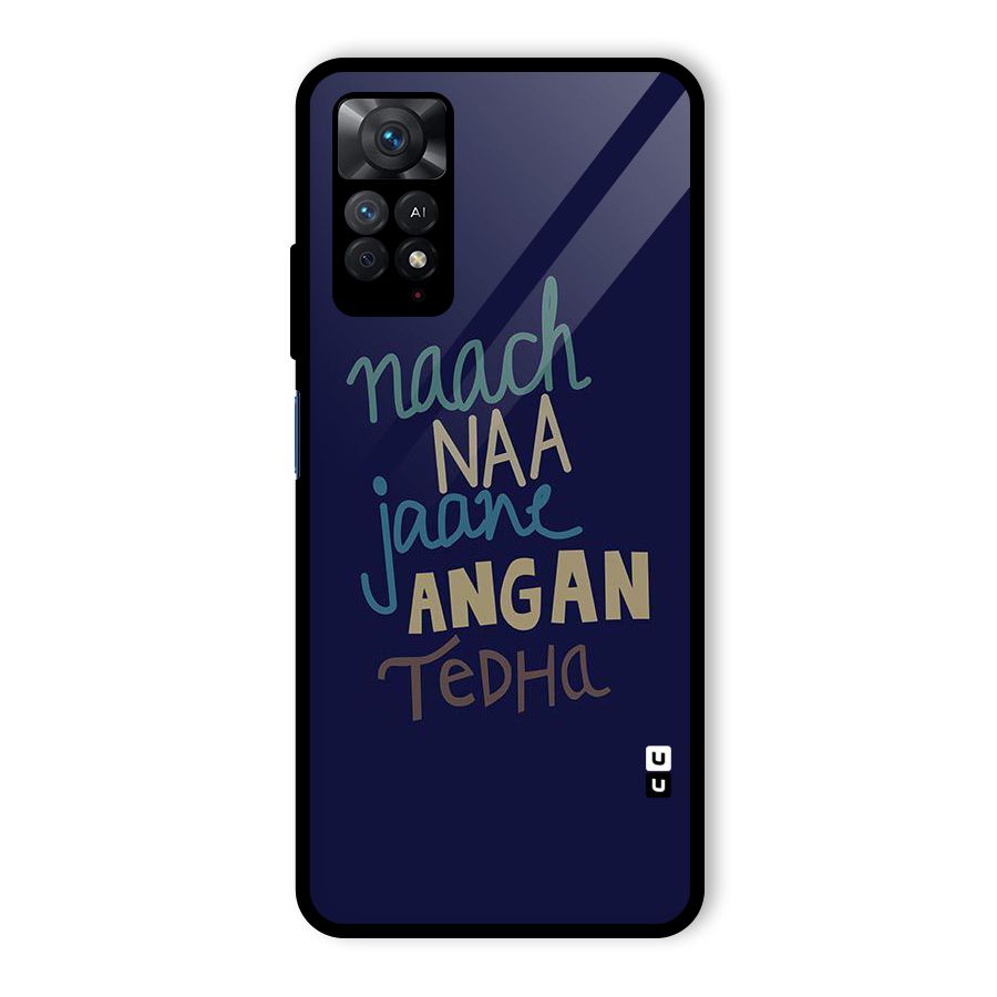 Dance Words Glass Back Case for Redmi Note 11 Pro Plus 5G