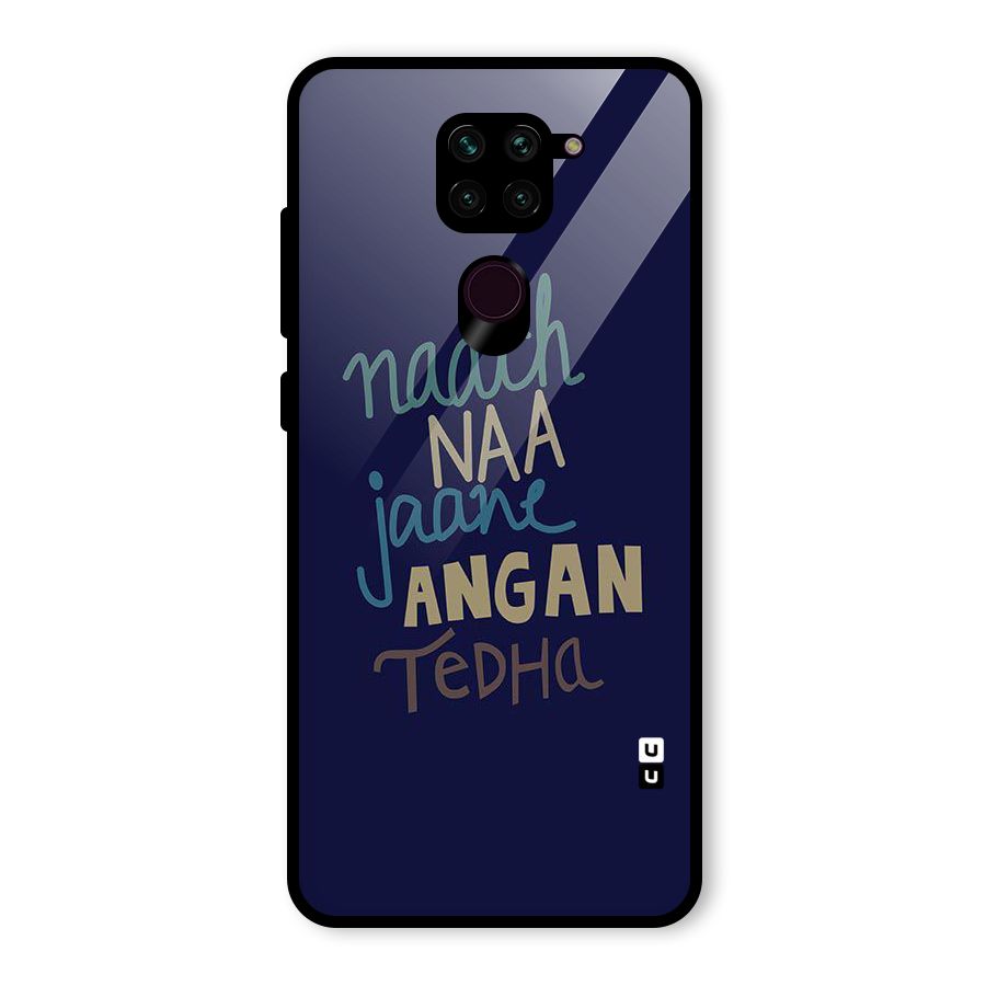 Dance Words Glass Back Case for Redmi Note 9