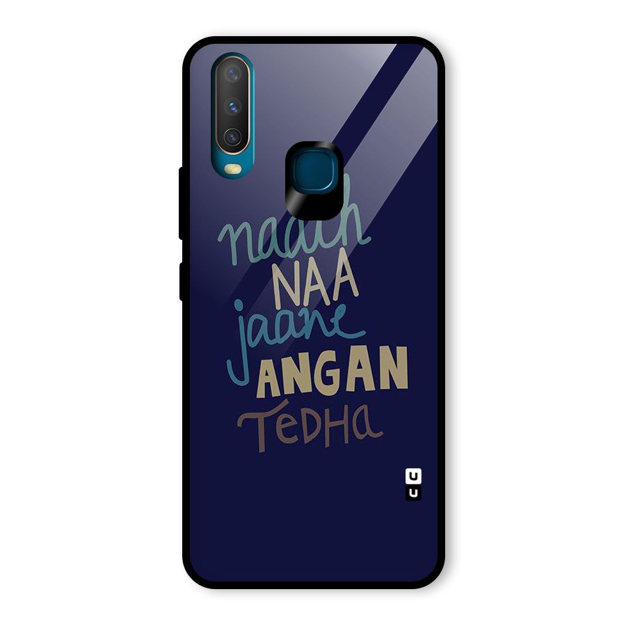 Dance Words Glass Back Case for Vivo U10