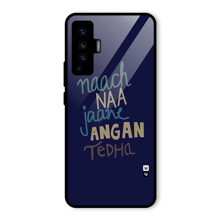 Dance Words Glass Back Case for Vivo X50