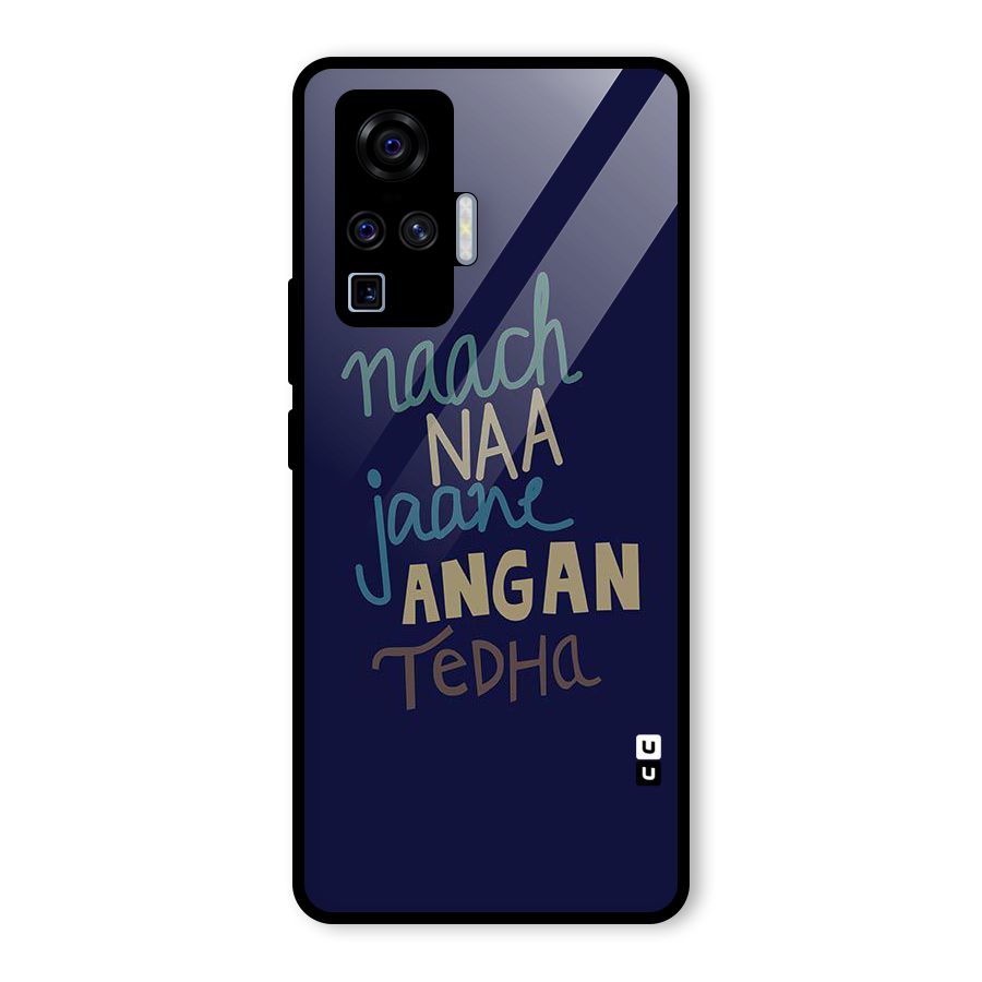 Dance Words Glass Back Case for Vivo X50 Pro