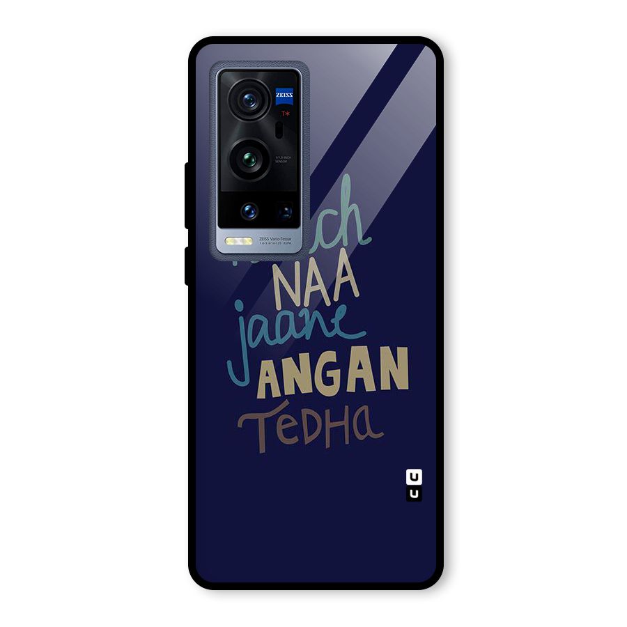 Dance Words Glass Back Case for Vivo X60 Pro Plus