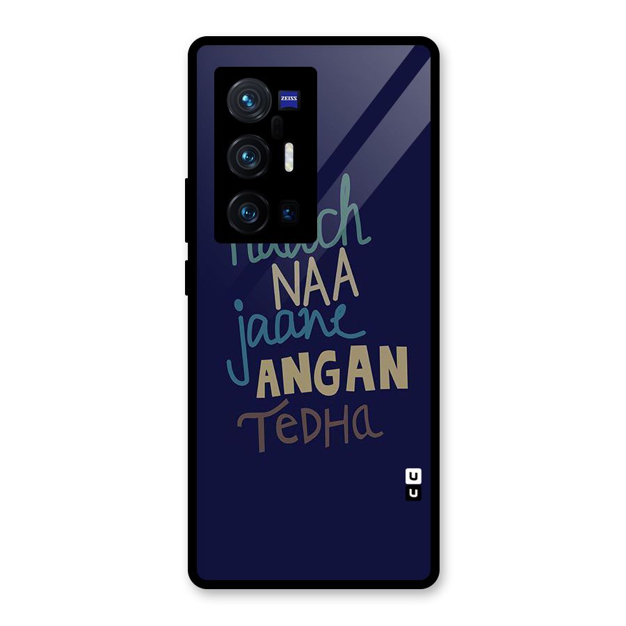 Dance Words Glass Back Case for Vivo X70 Pro Plus