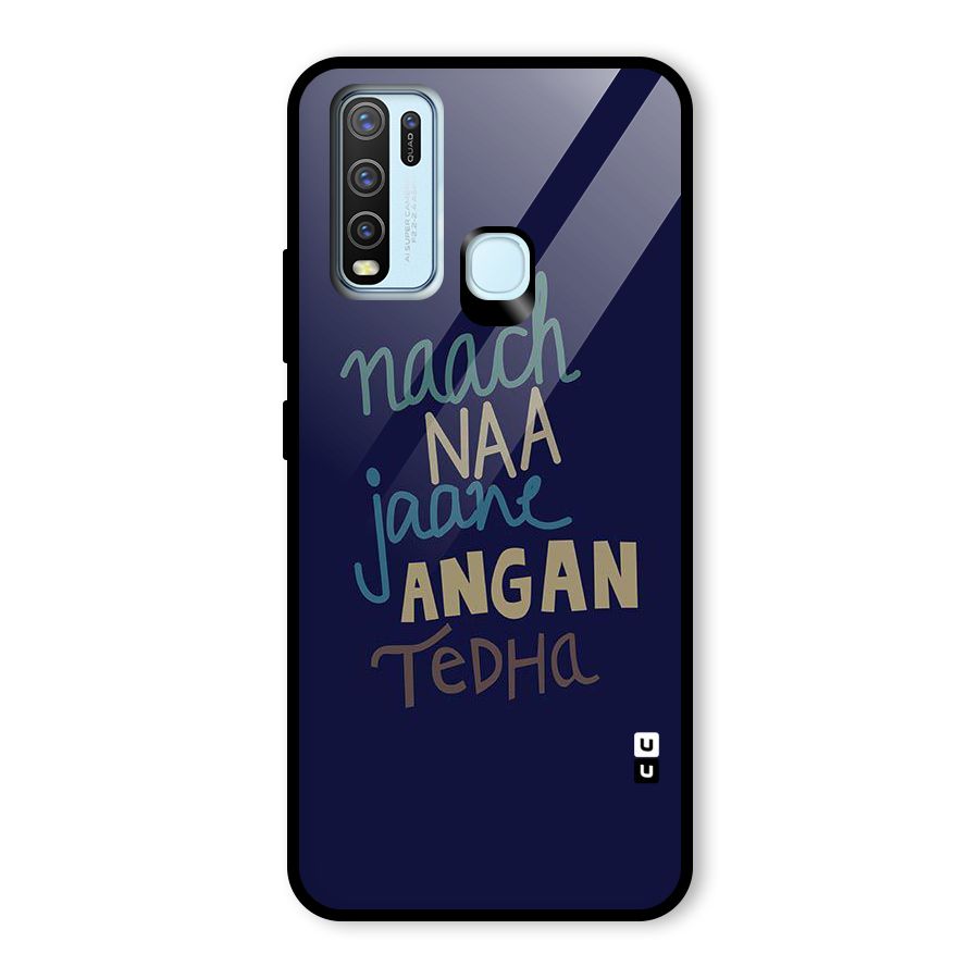 Dance Words Glass Back Case for Vivo Y50