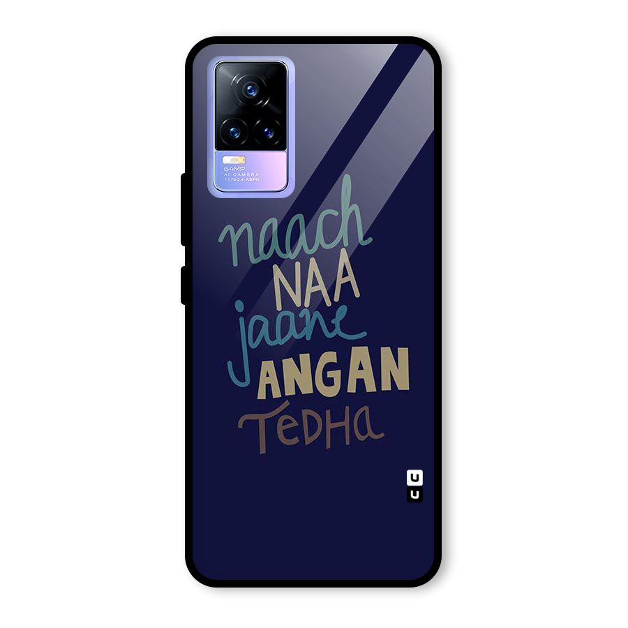 Dance Words Glass Back Case for Vivo Y73