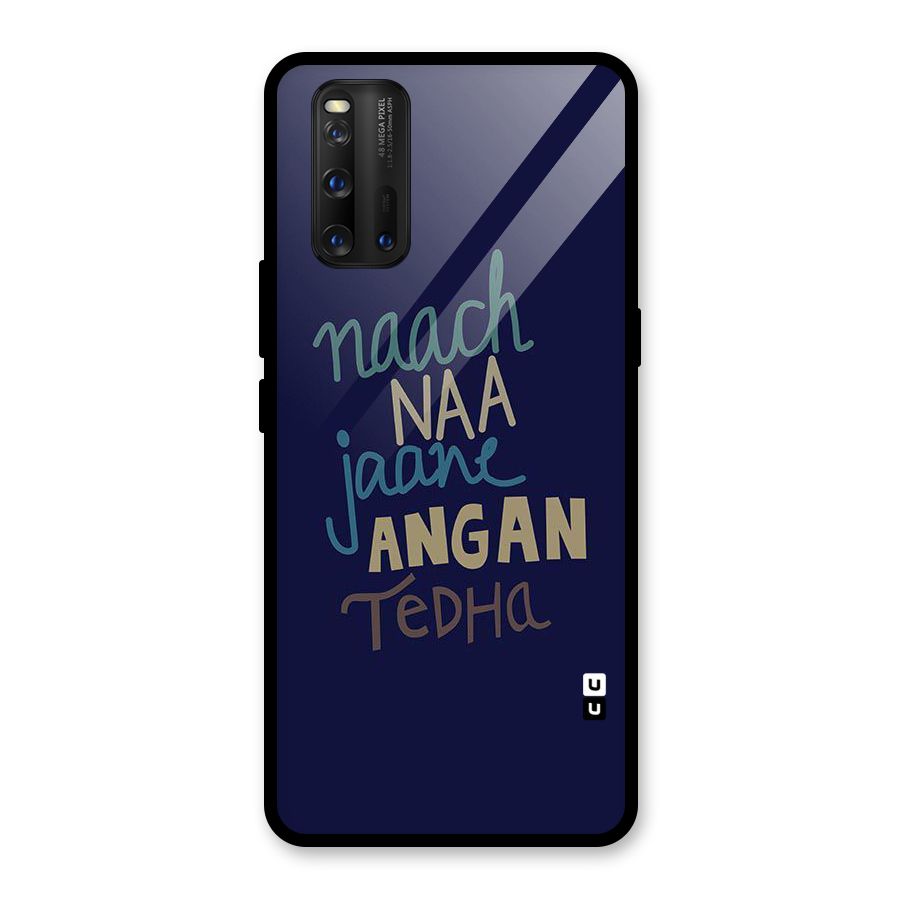 Dance Words Glass Back Case for Vivo iQOO 3