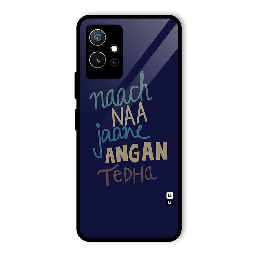 Dance Words Glass Back Case for Vivo iQOO Z6