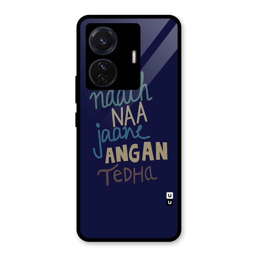 Dance Words Glass Back Case for Vivo iQOO Z6 Pro