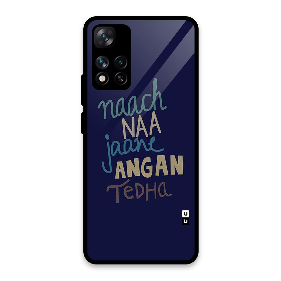 Dance Words Glass Back Case for Xiaomi 11i HyperCharge 5G