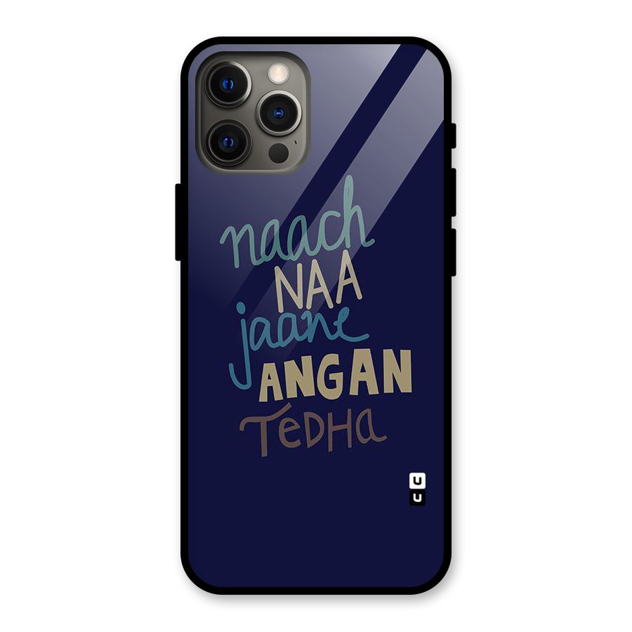 Dance Words Glass Back Case for iPhone 12 Pro Max