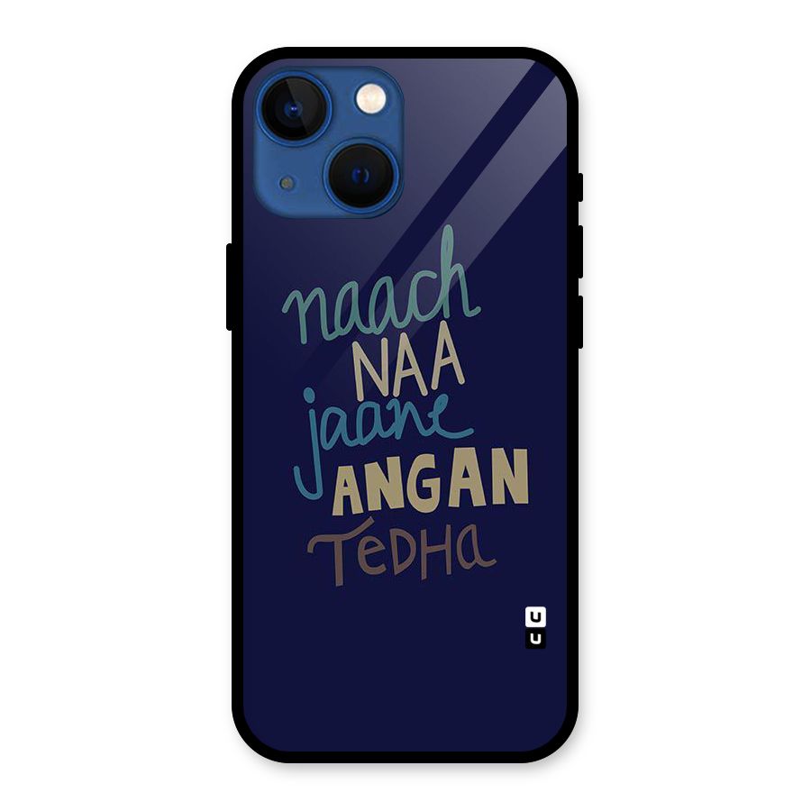 Dance Words Glass Back Case for iPhone 13 Mini
