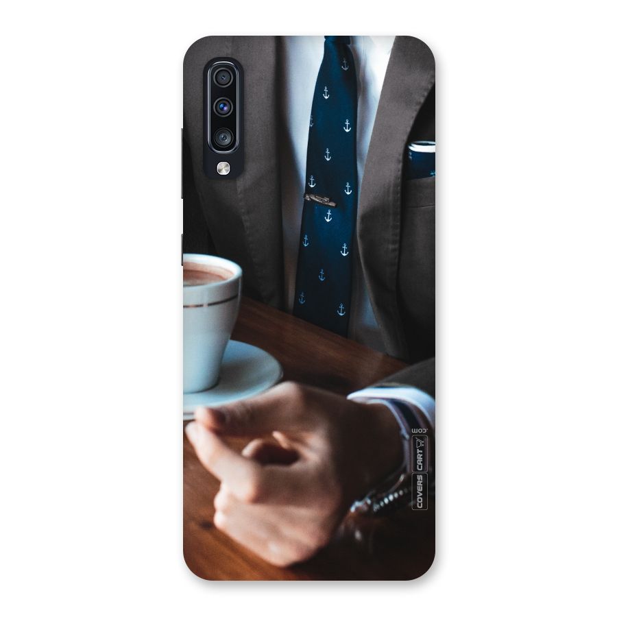 Dapper Suit Back Case for Galaxy A70