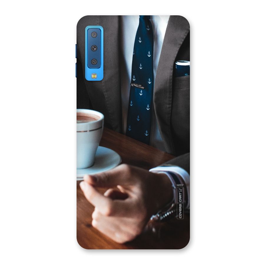 Dapper Suit Back Case for Galaxy A7 (2018)