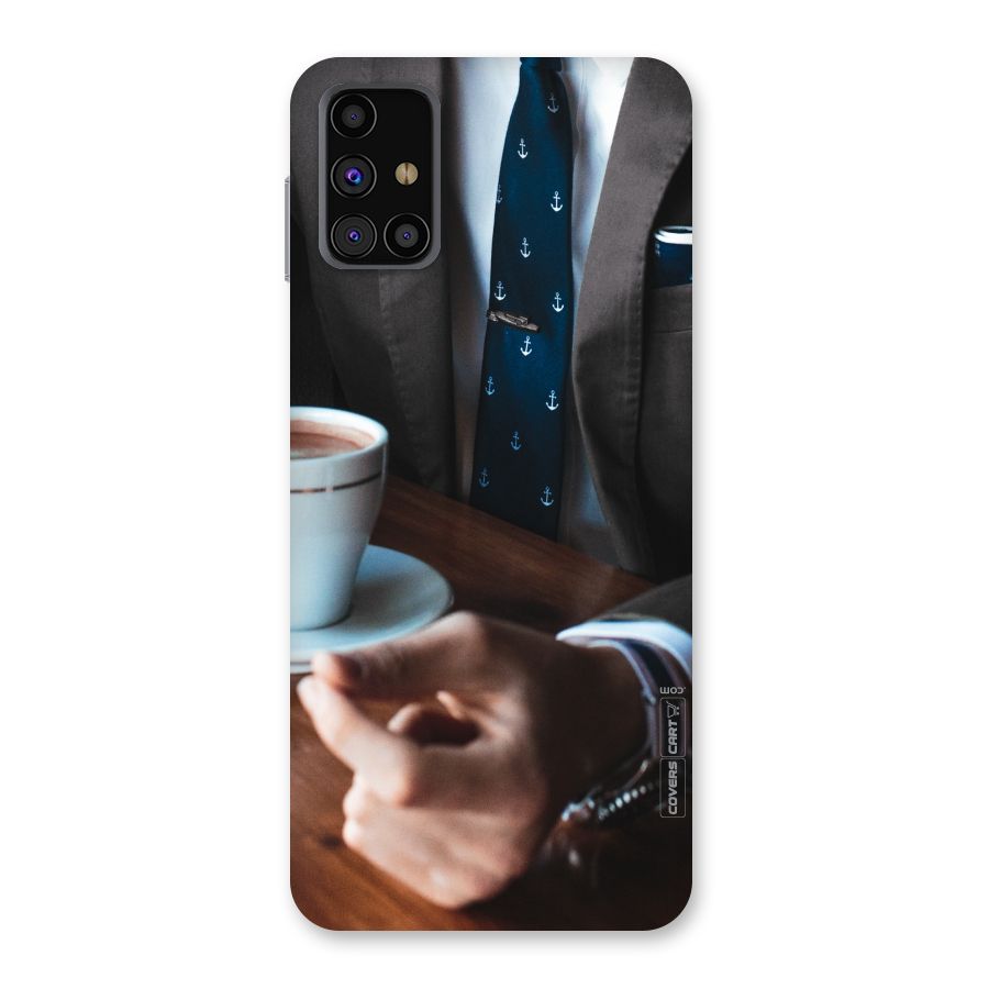 Dapper Suit Back Case for Galaxy M31s