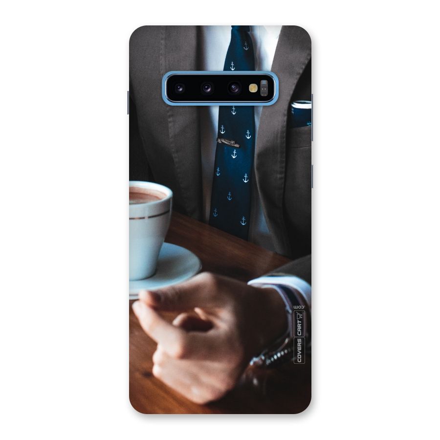 Dapper Suit Back Case for Galaxy S10 Plus